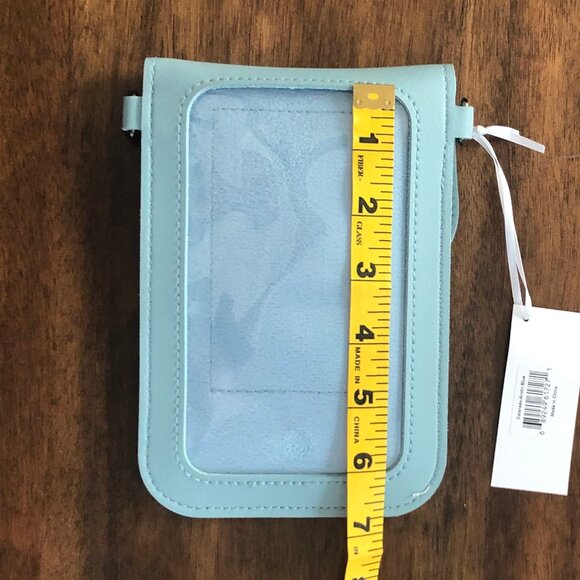 Save the Girls Touchscreen Crossbody Phone Purse "Colorado" Arctic Blue NWT - Picture 9 of 9
